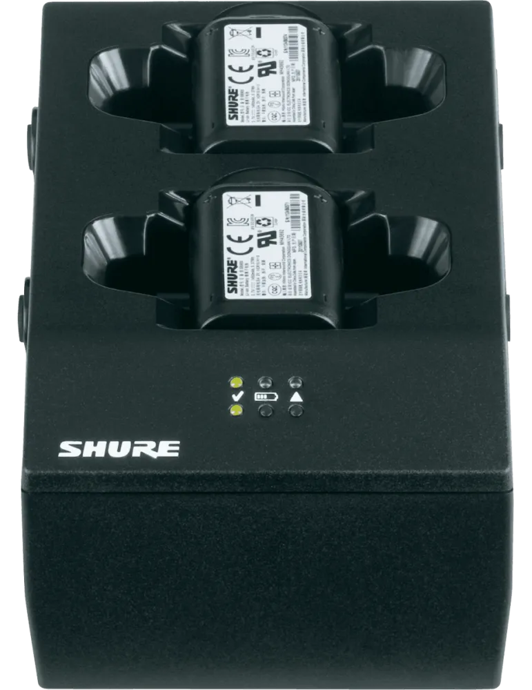 SHURE SBC200-E Chargers - Two slot charger dock|MusicGoodDeal 