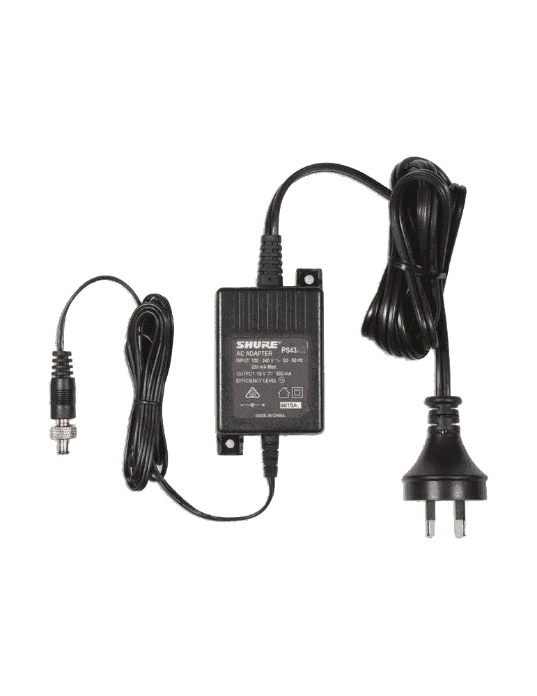  SHURE PS43E Power supplies - Power supply GLXD4-GLXD4R-ULXD4E-P9TE|MusicGoodDeal 