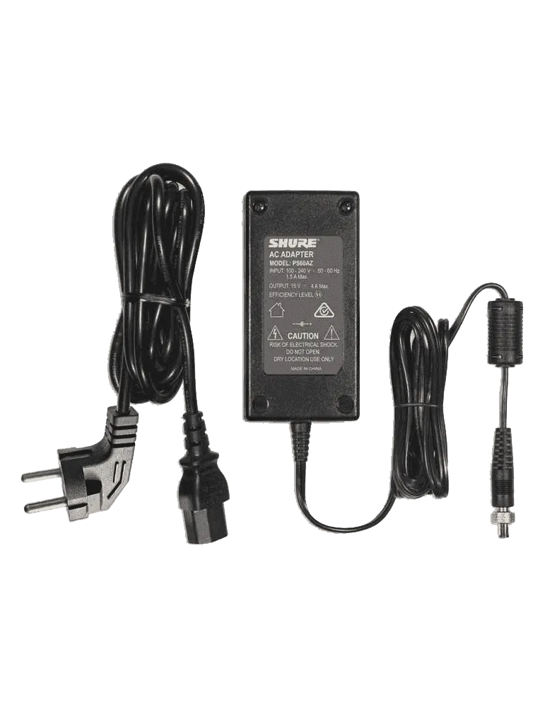  SHURE PS60E Power Supplies - UA844-SBC200E-800E-450E-850E Power Supply|MusicGoodDeal 