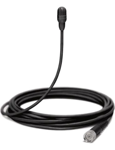  SHURE TL47B-O-MDOT-A Modell TL47 - Krawatte Omni Low sens. MDOT Schwarz +Acc|MusicGoodDeal 