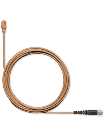  SHURE TL47C-O-MDOT-A Modell TL47 - Krawatte Omni Low sens. MDOT Braun +Acc|MusicGoodDeal 