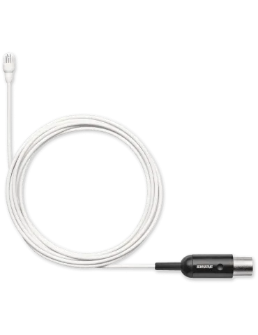  SHURE TL47W-O-MTQG-A Modell TL47 - Krawatte Omni Low sens. MTQG Weiß +Acc|MusicGoodDeal 