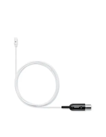  SHURE UL4WC-MTQG-A UniPlex MTQG Krawattenmikrofon mit Nierencharakteristik Weiß|MusicGoodDeal  2