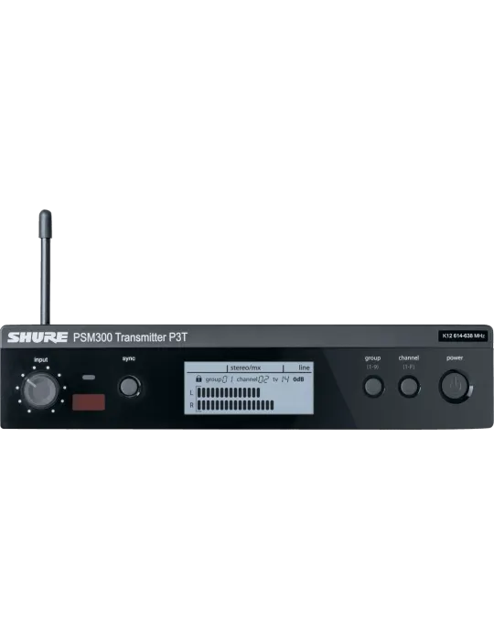 SHURE P3TE-K3E Sender - K3E-Band - 606 bis 630 MHz|MusicGoodDeal
