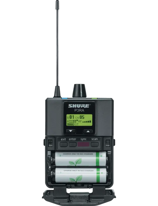 SHURE P3RA-H20 Receiver - Premium - H20 Band|MusicGoodDeal