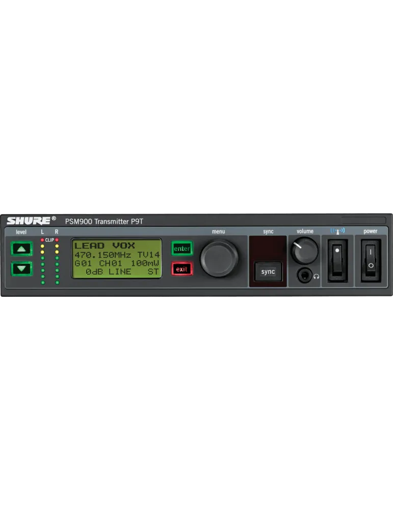  SHURE P9TE-G6E Sender - Sender PSM900 - 470 bis 506 MHz|MusicGoodDeal 