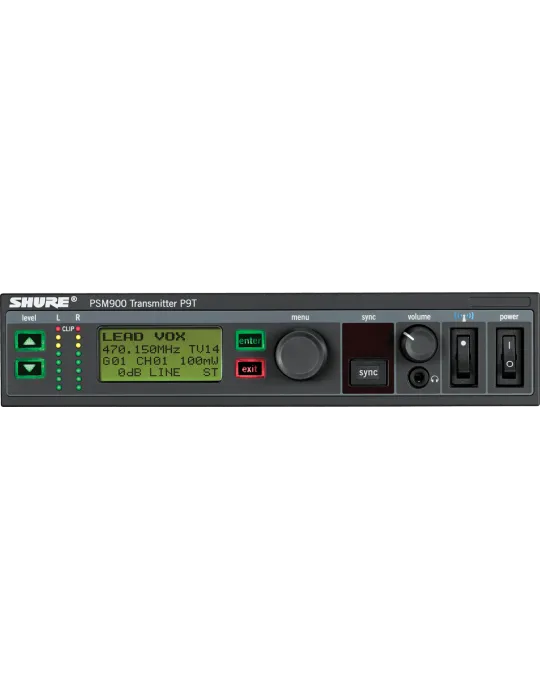  SHURE P9TE-G6E Sender - Sender PSM900 - 470 bis 506 MHz|MusicGoodDeal 