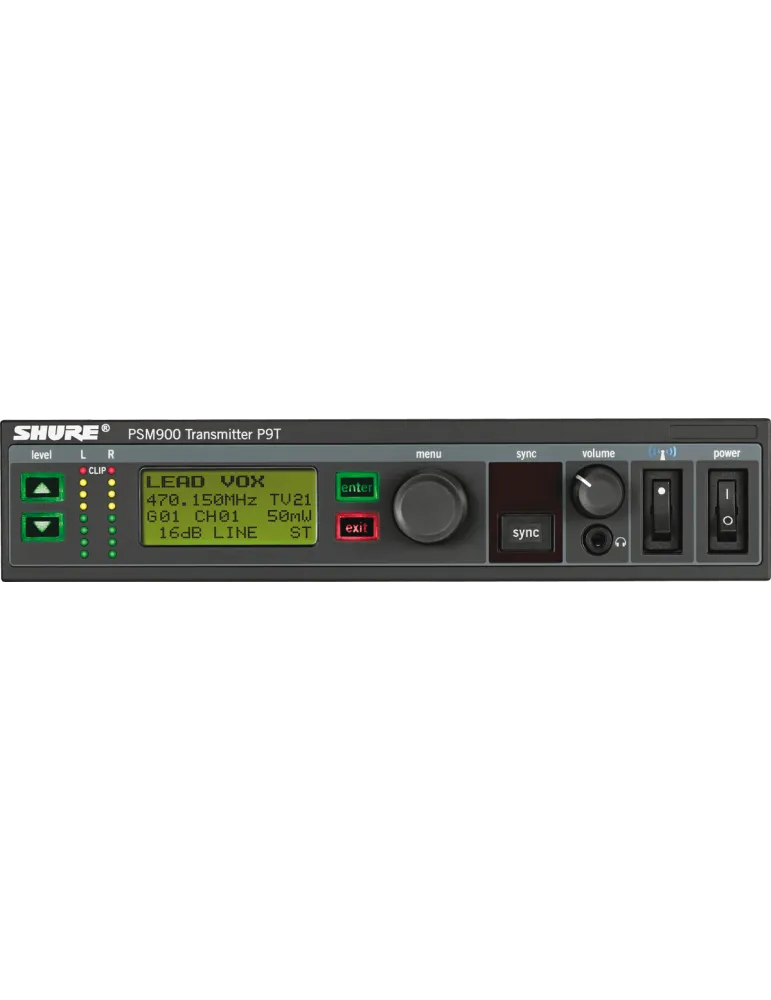  SHURE P9TE-G7E Sender - Sender PSM900 - 506 bis 542 Mhz|MusicGoodDeal 