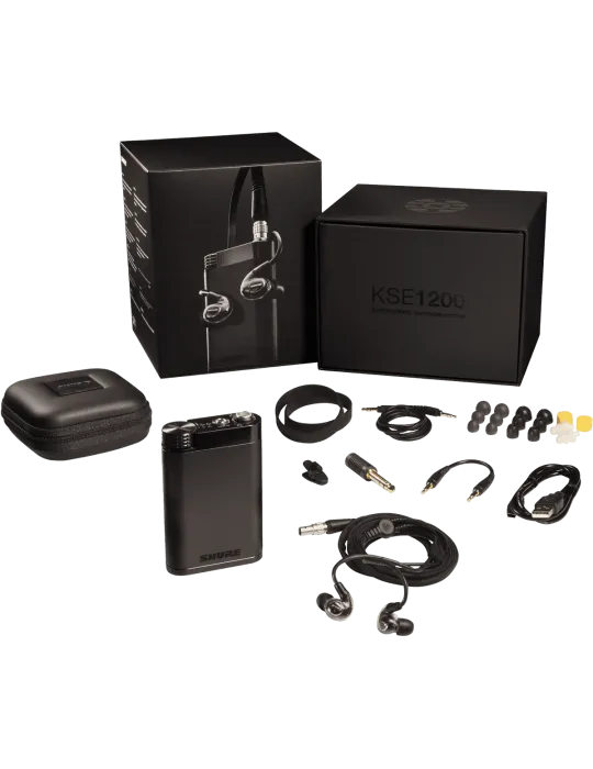  SHURE KSE1200 Sistema de auriculares electrostáticos|MusicGoodDeal 