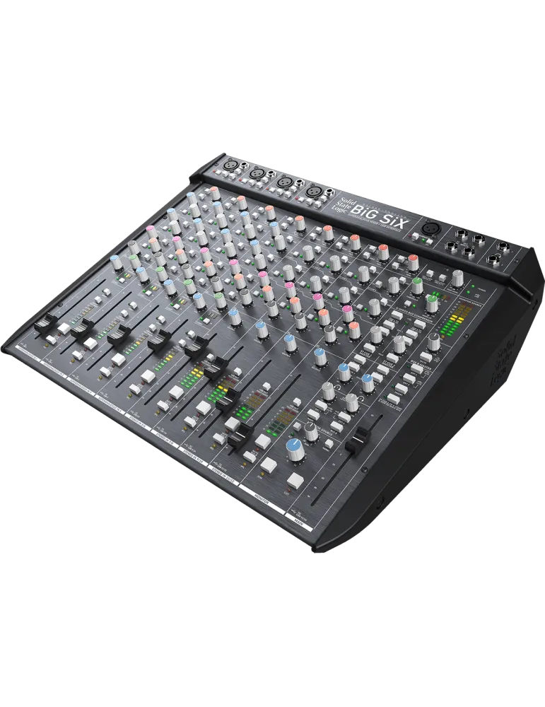 SOLID STATE LOGIC BIG-SIX Analog - 16 channel analog + USB 2x 16 channel|MusicGoodDeal 