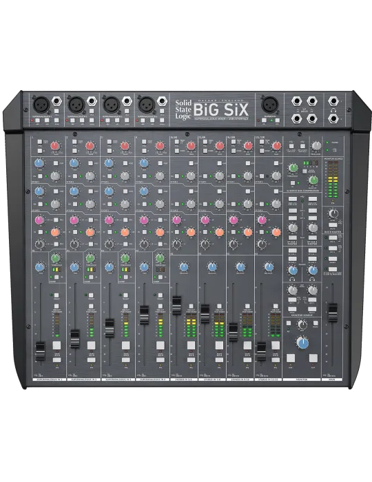  SOLID STATE LOGIC BIG-SIX Analog - 16 channel analog + USB 2x 16 channel|MusicGoodDeal 