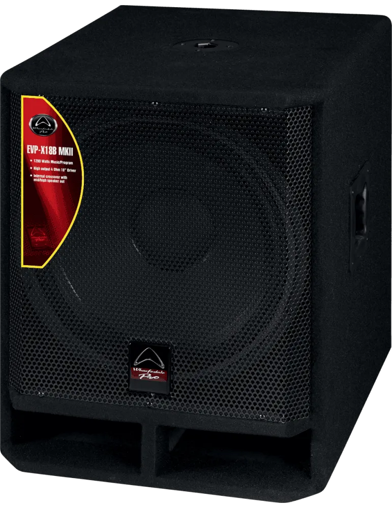  WHARFEDALE PRO EVP-X18B-MKII Subwoofer - 18|MusicGoodDeal 