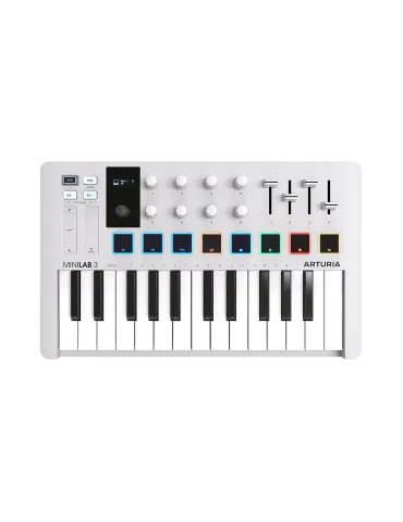  ARTURIA MiniLab MK3 white|MusicGoodDeal 