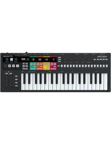 ARTURIA KEYSTEPPRO-BK .
 Dreifach-Sequenzer-Tastatur mit 37 Tasten in limitierter Auflage