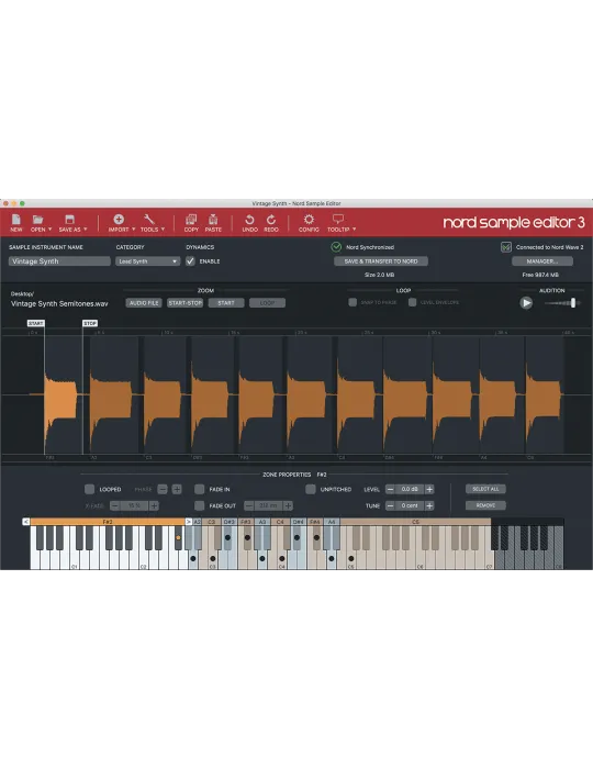  NORD NORD-WAVE2 61 Modellierungsnotizen und Echo-Lekt.|MusicGoodDeal 