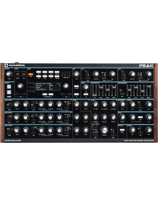  NOVATION PEAK Poly-Hybrid 8 Stimmen|MusicGoodDeal 