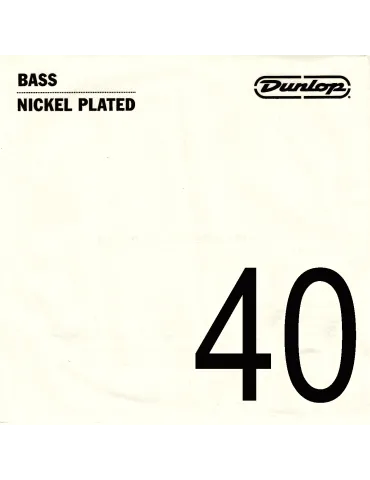 DUNLOP DBN40 Nachschub - Nickel-umwickelte Basssaite .040