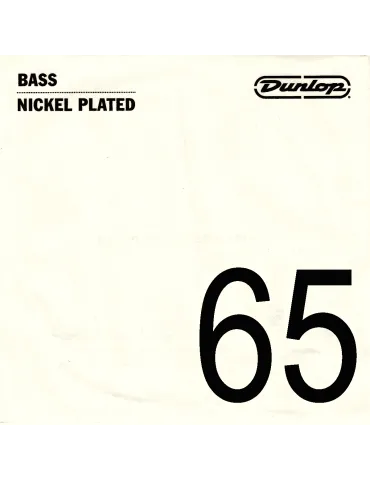 DUNLOP DBN65 Nachschub - Nickel-umwickelte Basssaite .065