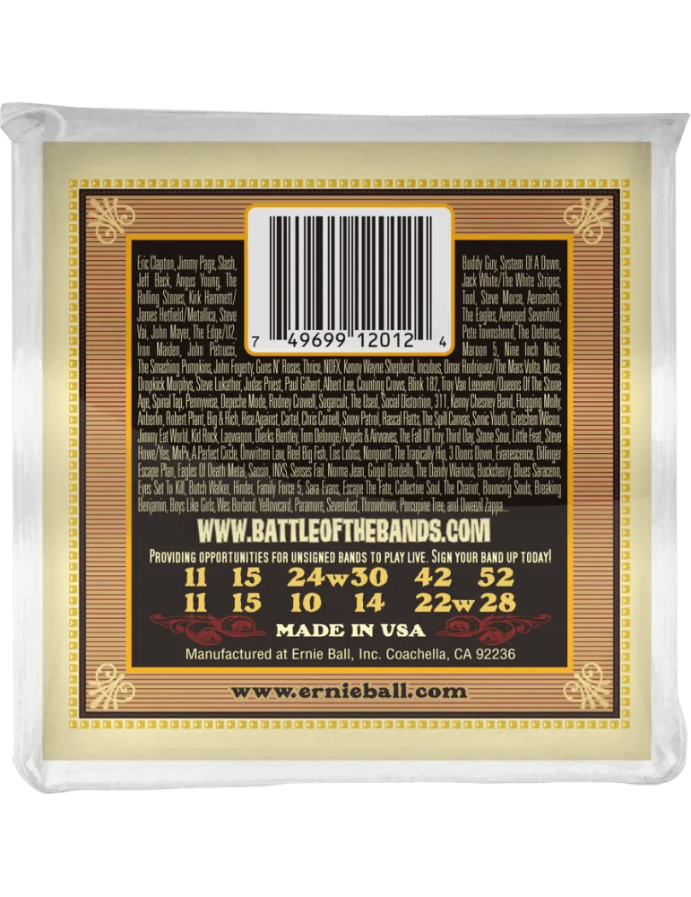 ERNIE BALL 2012 | MusicGoodDeal