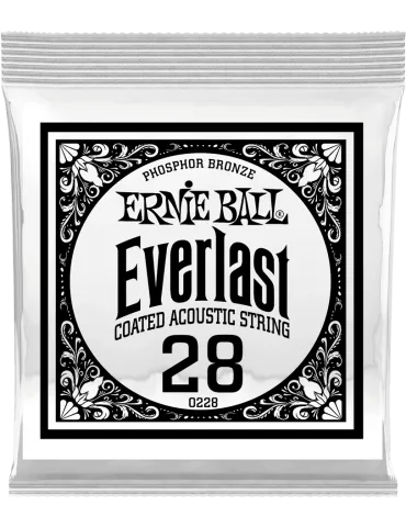 Ernie Ball 10228 Everlast coated phophore bronze 28
