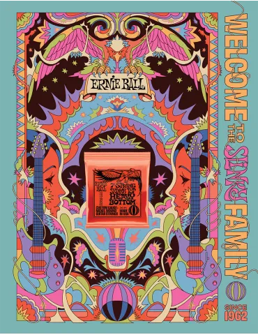  ERNIE BALL POSTER2022-1 POSTER - Format A0 - STHB 7c|MusicGoodDeal 