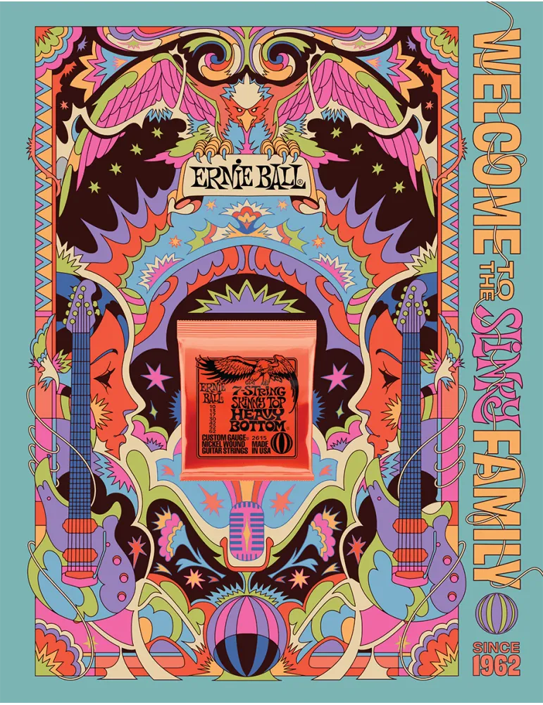  ERNIE BALL POSTER2022-1 POSTERS - A0 format - STHB 7c|MusicGoodDeal 