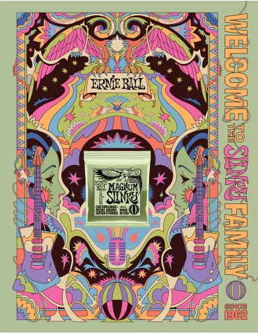  ERNIE BALL POSTER2022-4 POSTER - Format A0 - Magnum|MusicGoodDeal 