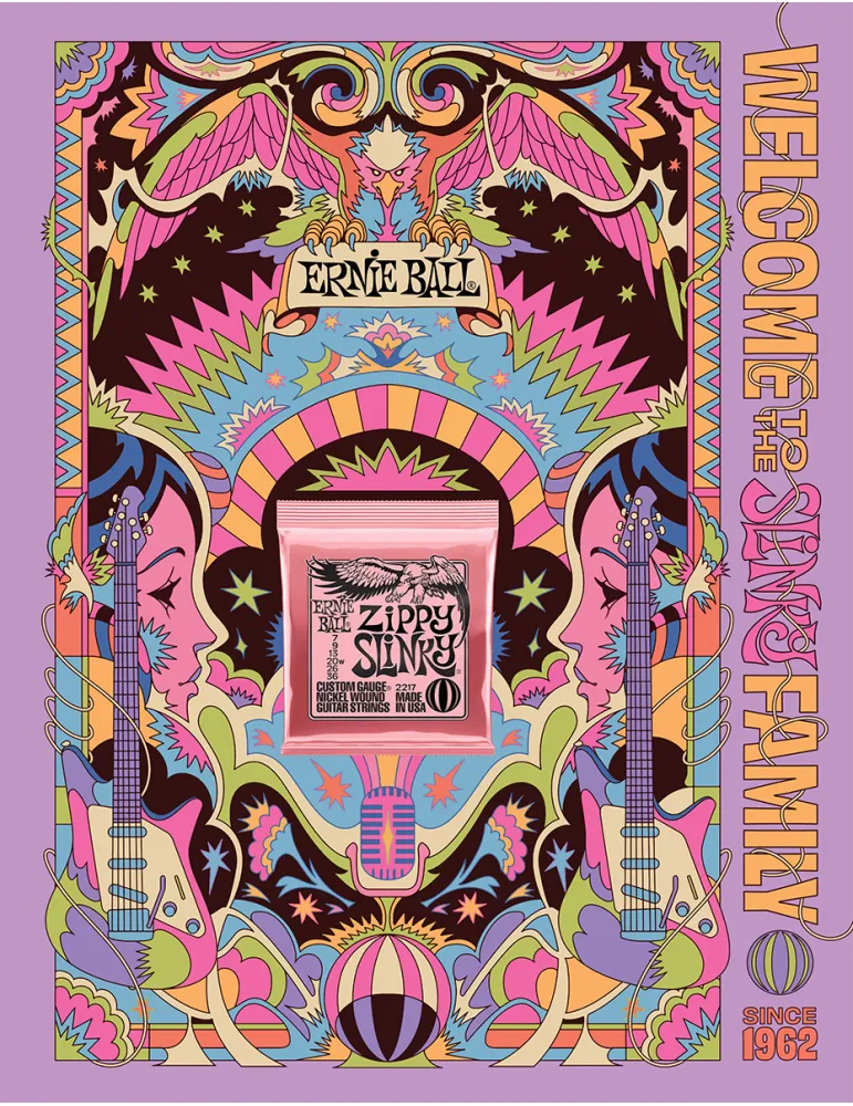  ERNIE BALL POSTER2022-5 POSTERS - A0 format - Zippy|MusicGoodDeal 