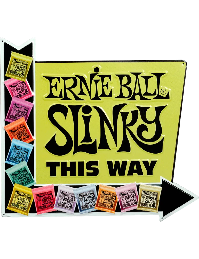 ERNIE BALL SIGNALETIQUE-ALU | MusicGoodDeal