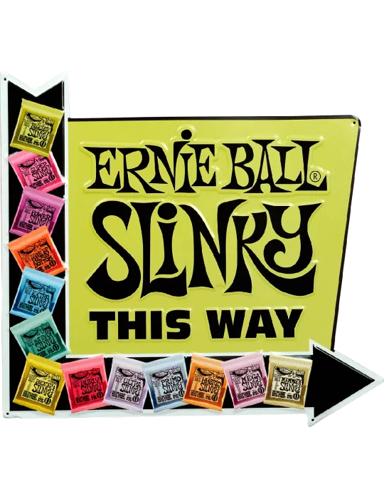 ERNIE BALL SIGNALETIQUE-ALU | MusicGoodDeal