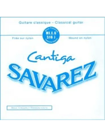 Savarez 516J 6E CANTIGA FILE METAL ARGENTE