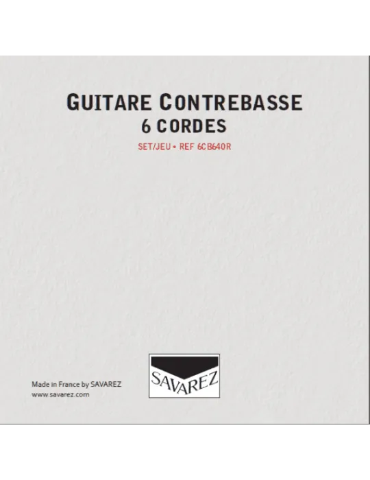 SAVAREZ 6CB640R | MusicGoodDeal