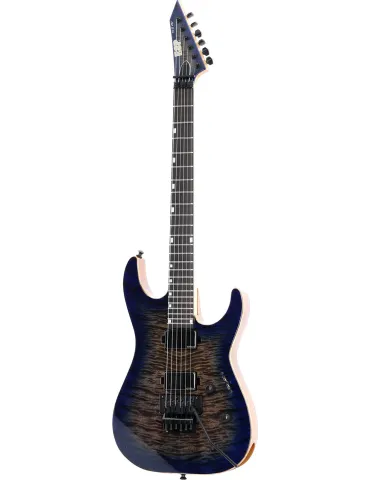 ESP EUSCM2DXFMB18E1 M II - ESP USA M-II DX FR Riegelahorn Blue Moon EMG