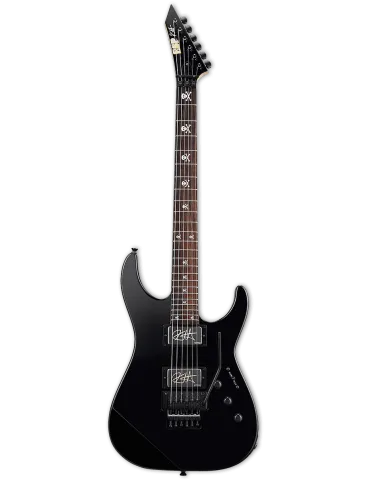  ESP KH2NECKTHRU-BLK Kirk Hammett - Glänzendes Schwarz|MusicGoodDeal 