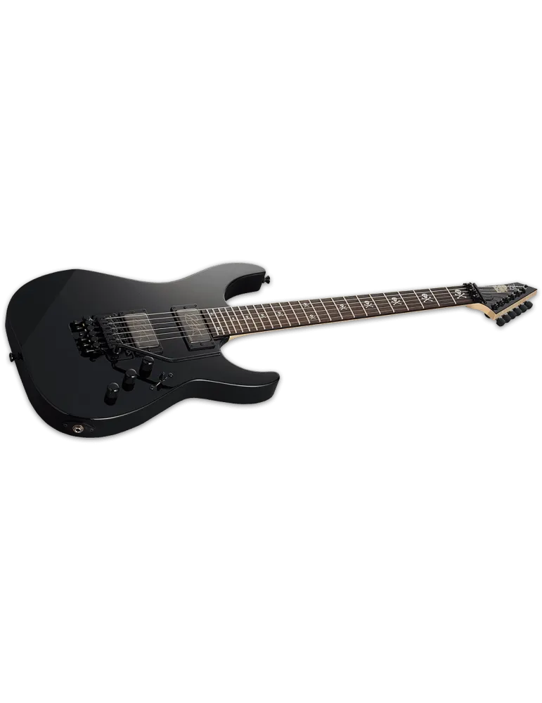  ESP KH2NECKTHRU-BLK Kirk Hammett - Negro brillante|MusicGoodDeal 