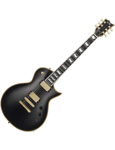  ESP 2EC2SD-VBK Eclipse EC-II - Vintage Schwarz matt Seymour Duncan|MusicGoodDeal  2