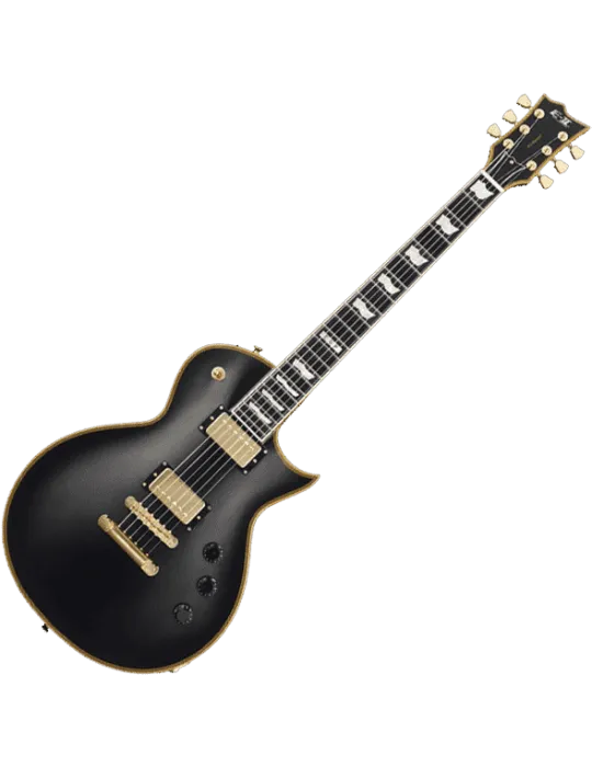  ESP 2EC2SD-VBK Eclipse EC-II - Vintage Schwarz matt Seymour Duncan|MusicGoodDeal 