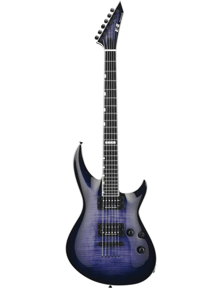  ESP 2HORI3NT-RDB Horizon-III - Blauviolett transparent geflammt|MusicGoodDeal 