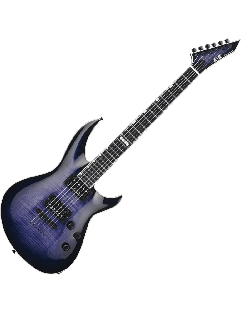  ESP 2HORI3NT-RDB Horizon-III - Blauviolett transparent geflammt|MusicGoodDeal 