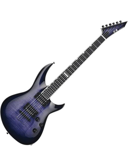  ESP 2HORI3NT-RDB Horizon-III - Blauviolett transparent geflammt|MusicGoodDeal 