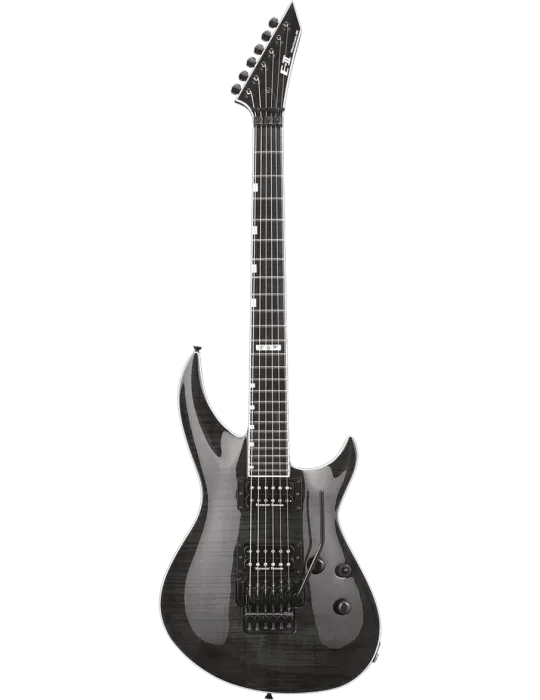  ESP 2HORI3FR-BK Horizon-III - Geflammtes transparentes Schwarz|MusicGoodDeal 