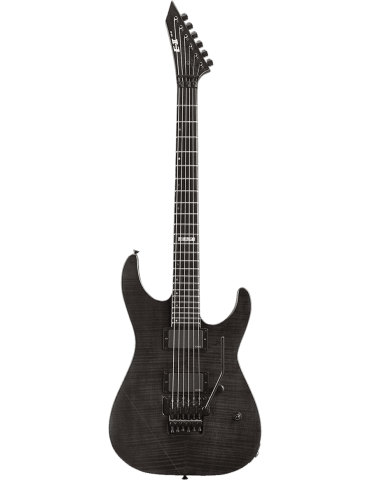  ESP 2M2FM-STBLK M-II - Geflammtes transparentes Schwarz|MusicGoodDeal 