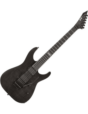  ESP 2M2FM-STBLK M-II - Geflammtes transparentes Schwarz|MusicGoodDeal  2