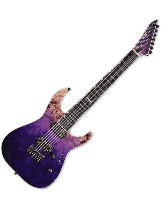  ESP 2MII7NTHS-PRNFD M-II - Purple gradient - 7 strings|MusicGoodDeal 