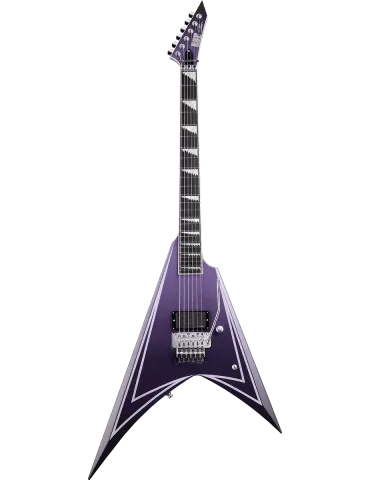  ESP EALEXIHEXED Alexi Laiho - Purple Fade Satin w/ Ripped Pinstripes|MusicGoodDeal 