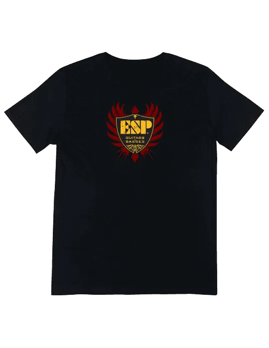  ESP TS01-H-BK-S T-Shirts - T-SHIRT LOGO ESP MEN S|MusicGoodDeal 
