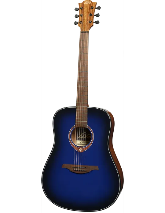  Lâg T-BLUE-D T-Blue - Tramontane Dreadnought Special Edition Blue Burst|MusicGoodDeal 