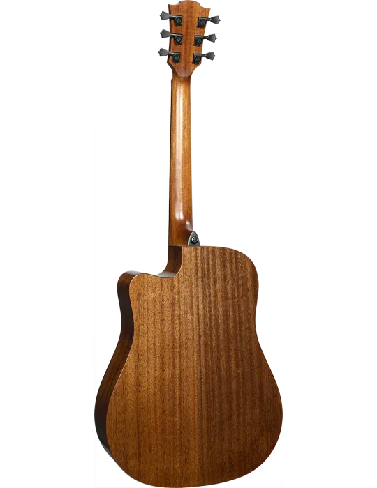  Lâg T-BLUE-DCE T-Blue - Tramontane Dreadnought Cutaway Electro Special Edition Blue Burst|MusicGoodDeal 