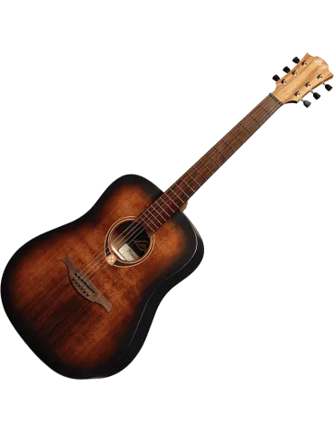  Lâg T70D-B&B Dreadnought Black & Brown|MusicGoodDeal  2