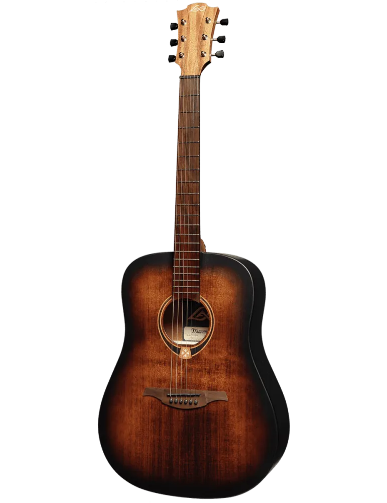  Lâg T70D-B&B Dreadnought Black & Brown|MusicGoodDeal 